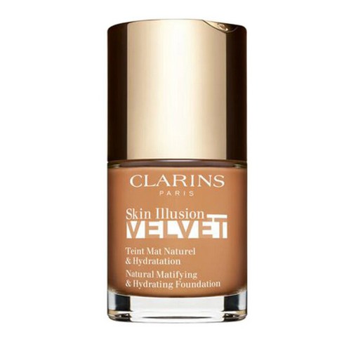 Opiniones de Clarins Fondo Fluido Skin Illusion Velvet 114N Cappuccino de la marca CLARINS - MAQUILLAJE,comprar al mejor precio.